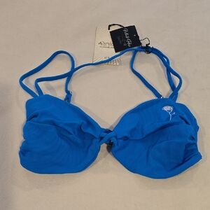 Vibrant Blue Bikini Top by